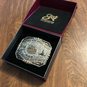 All Around Champion Cowboy Belt Buckle